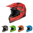 KIMO ROAD BRO V2 Kinder Motorrad Crosshelm Sport mit ECE